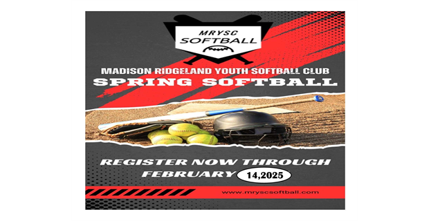 SPRING SOFTBALL REGISTRATION IS OPEN